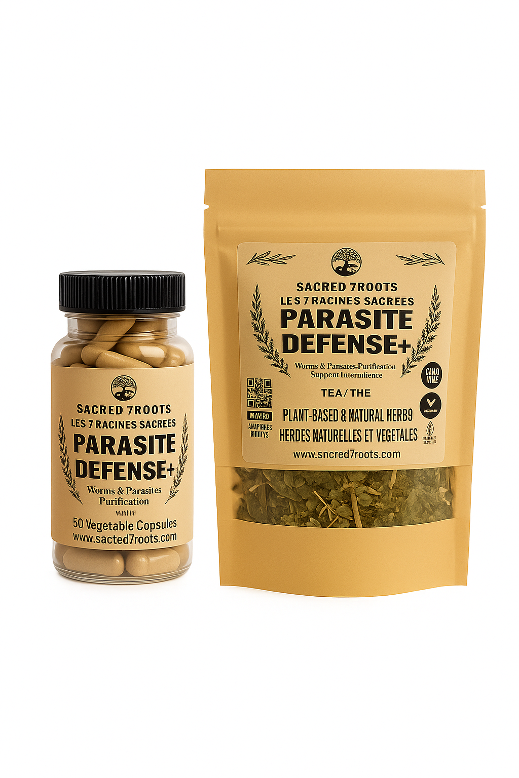 Parasite Defense+ (Gélules & Thé) pack